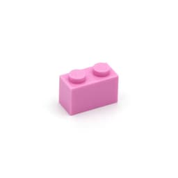 image-100pcs DIY Building Blocks Thick Figures Bricks 1x2 Dot Educational Creative Size Compatible With 3004 Plastic Toys for Children