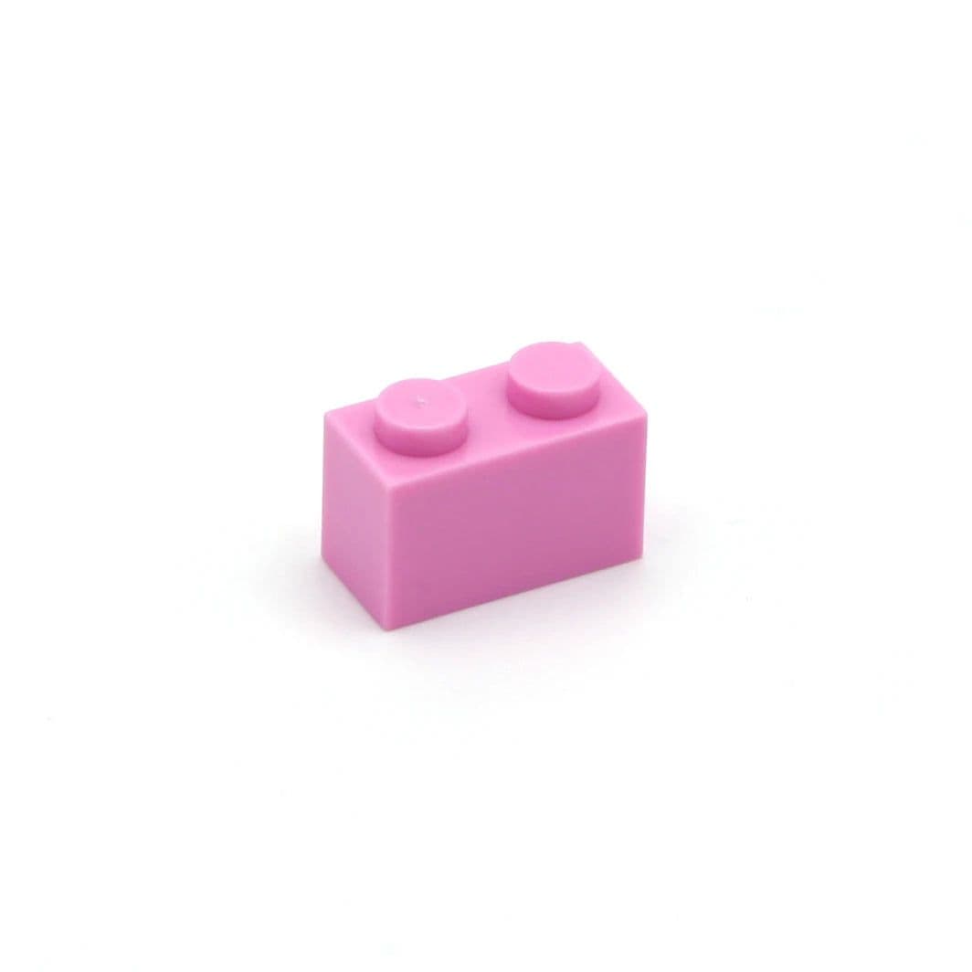image-100pcs DIY Building Blocks Thick Figures Bricks 1x2 Dot Educational Creative Size Compatible With 3004 Plastic Toys for Children