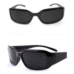 image-Astigmatism Glasses Eyewear Anti-fatigue Pinhole Vision Correction Enhancement Sunglasses PC Phone Laptop Eye Protection Unisex