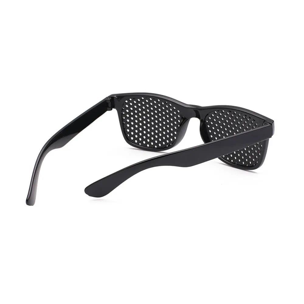 image-Astigmatism Glasses Eyewear Anti-fatigue Pinhole Vision Correction Enhancement Sunglasses PC Phone Laptop Eye Protection Unisex