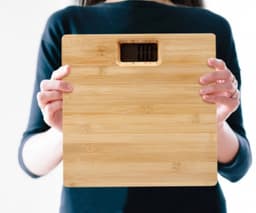 image-Wood Body Weight Scale Fall-proof Household Precise Smart Body Fat Scale Electronic Weighing Scale LED Digital Bathroom Scale