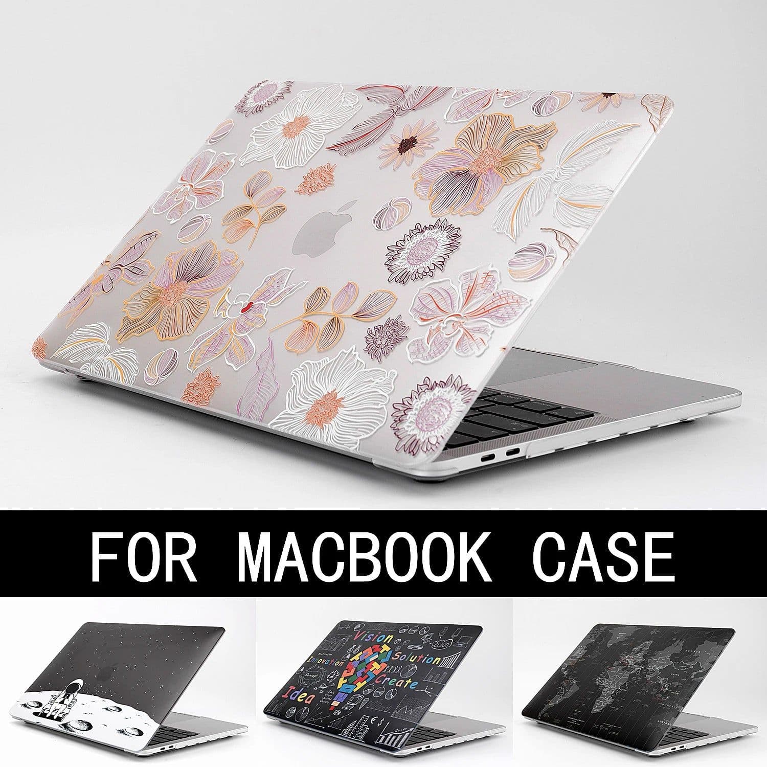 image-New Laptop Case For Apple Macbook Air 13 M2 A2681 2337 Pro 13 A2338 Pro 14 A2442 A2779 A2992 A2918 2023 Cover