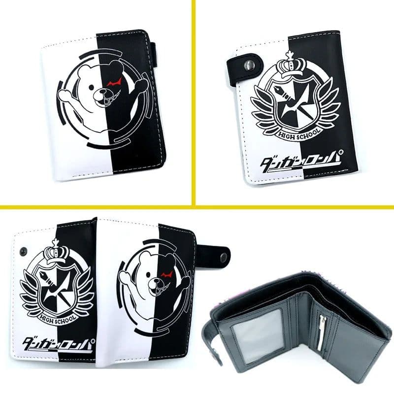 image-Anime Assassination Classroom Korosensei Short Men Wallets With Coin Bag