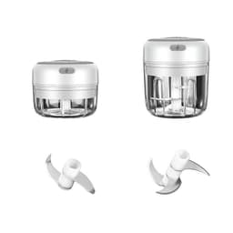 image-Mini Garlic Masher USB Food Mixer Kitchen Electric Garlic Crusher Meat Grinder Garlic Press Vegetable Chopper Masher Machine