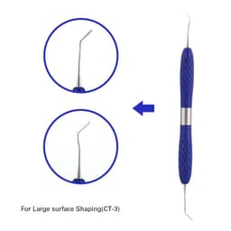 image-AZDENT Dental Resin Filler Aesthetic Restoration Kit Silicone Handle For LM Resin Knife Plastic Dresser Dentistry Tool Instrumen