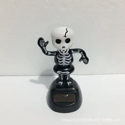 image-Solar Powered Dancing Halloween Swinging Animated Bobble Dancer Toy Car Decor Boy Girl Handcrafted Gift Birthday Present Party