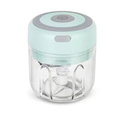 image-Mini Electric Garlic Grinder Chili Vegetable Chopper 100/250ML Wireless Portable Mixer Machine Crusher Kitchen Blender