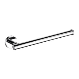 image-BagnoLux Stainless Steel Chrome Beautiful Wall Hook Toilet Paper Holder Towel Ring Bar Self-Adhesive Bathroom Accessories
