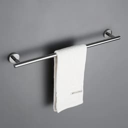 image-BagnoLux Stainless Steel Chrome Beautiful Wall Hook Toilet Paper Holder Towel Ring Bar Self-Adhesive Bathroom Accessories
