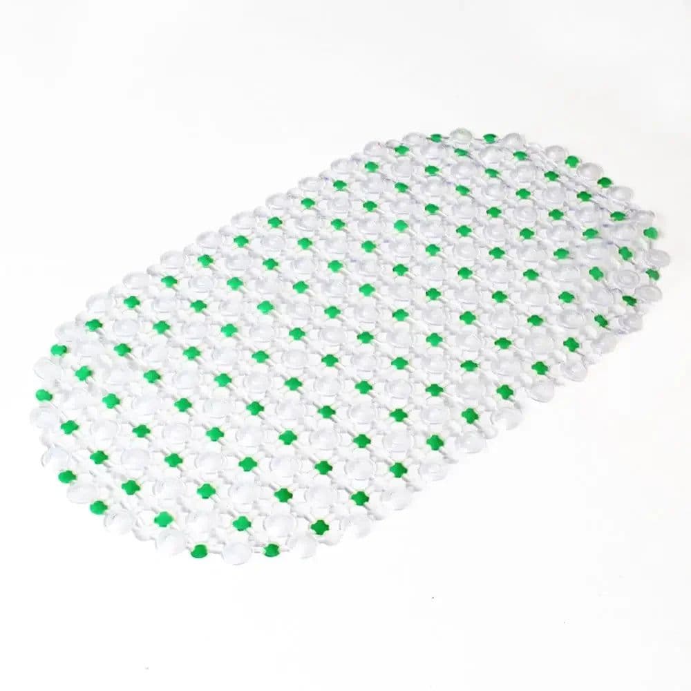 image-PVC Rectangle Anti-skid Bath Mats Soft Shower Bathroom Massage Mat Suction Cup Non-slip Bathtub Carpet Large Size Bathroom Mat