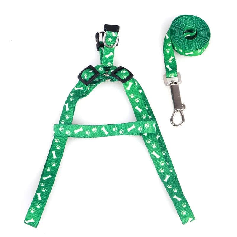 image-Cheap Small Dog Leash Puppy Leashes Teddy Pet Leash And Harness Set Cute Lead Rope Set Cat Kitten Leash Pet Things Decoration