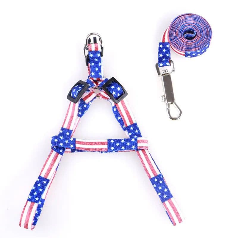 image-Cheap Small Dog Leash Puppy Leashes Teddy Pet Leash And Harness Set Cute Lead Rope Set Cat Kitten Leash Pet Things Decoration