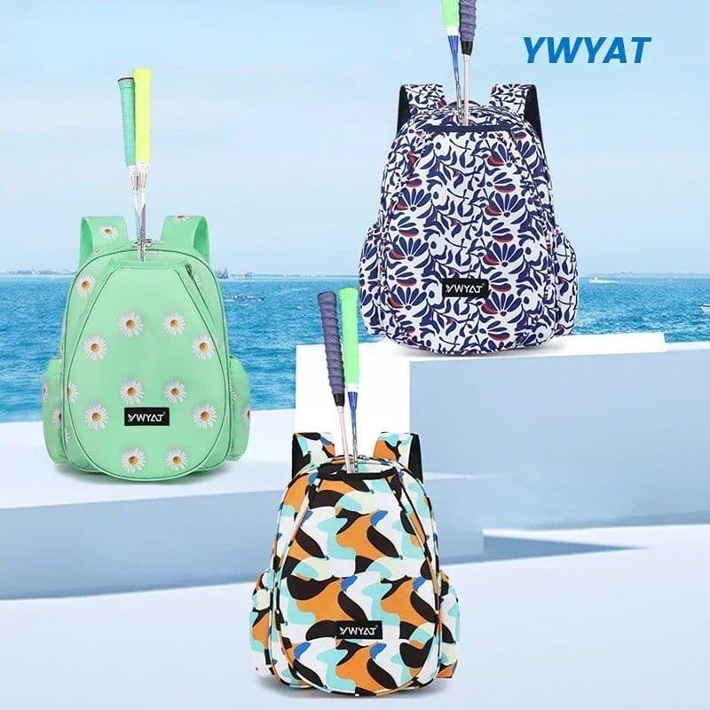 image-Genuine YWYAT Tennis Backpack Badminton Tennis bag Padel Squash Badminton Rackets Bag Large Capacity Racquet Bags Sports Bag