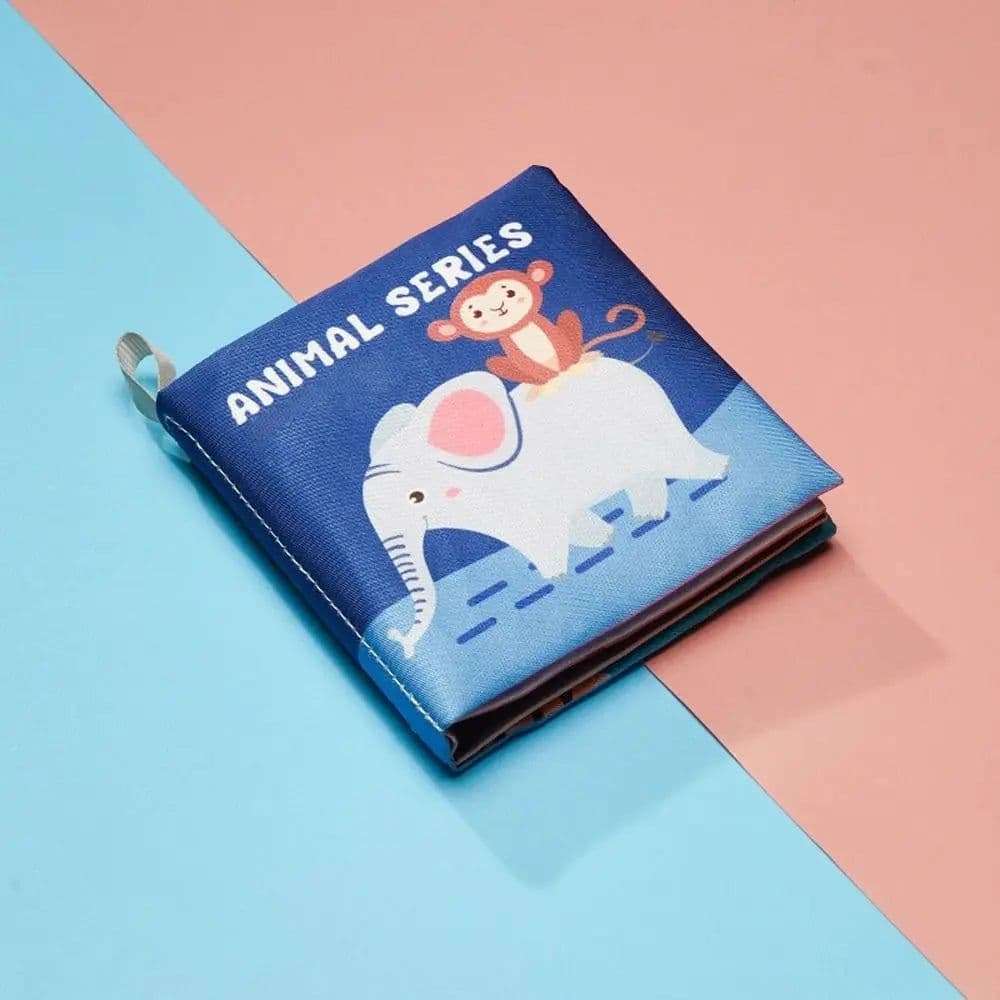 image-Sound Paper Baby Cloth Book Cute PET Traffic Infant Quiet Book Learning Cognition Toy Fruit Baby