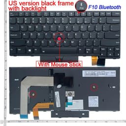 image-English Backlit keyboard for Lenovo Thinkpad T470 T480 A475 A485 01AX569 01AX487 01AX528 01HX419 US