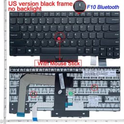 image-English Backlit keyboard for Lenovo Thinkpad T470 T480 A475 A485 01AX569 01AX487 01AX528 01HX419 US
