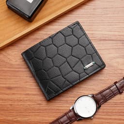 image-New Style Mini Thin Men Wallet Card Holder Men'S Purse Coin Pouch Id Card Holder Short Canvas Card Holder Wallet