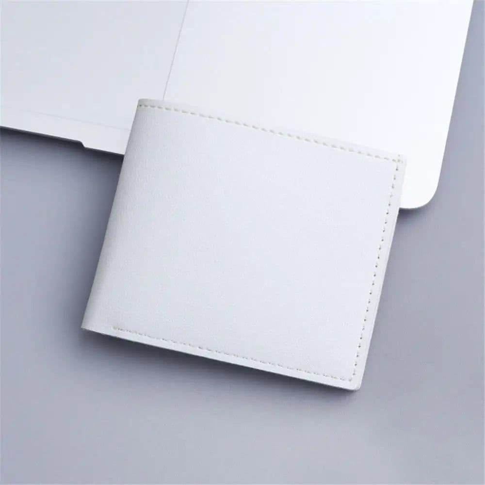 image-New Style Mini Thin Men Wallet Card Holder Men'S Purse Coin Pouch Id Card Holder Short Canvas Card Holder Wallet