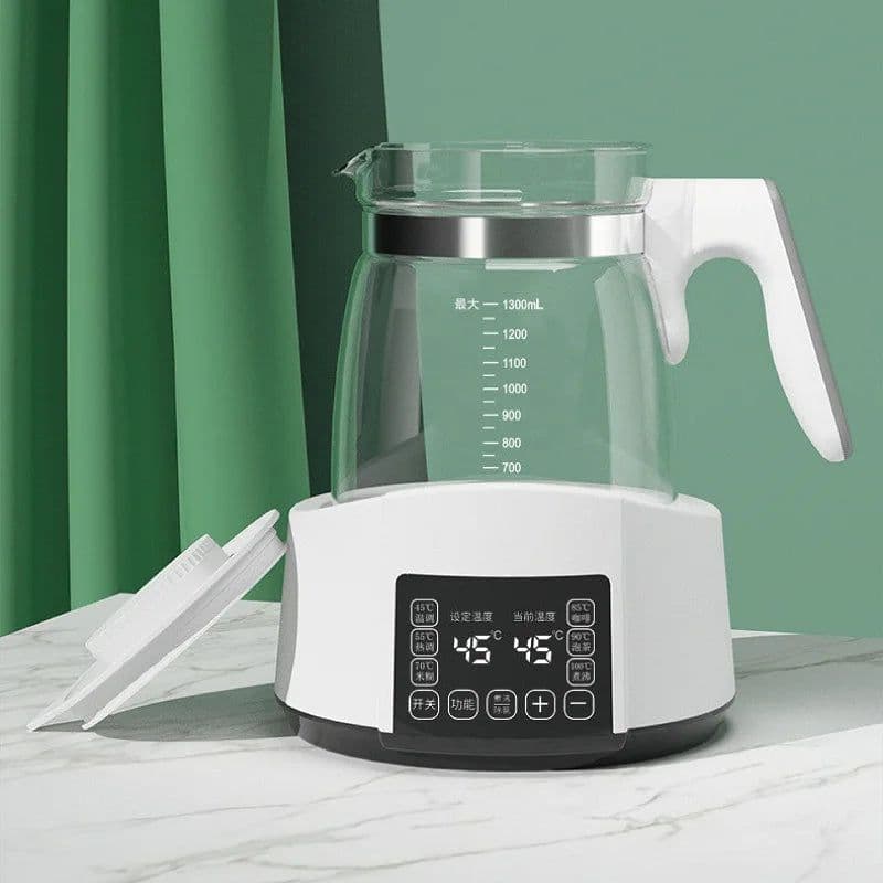 image-1.2L Infant Thermostatic Milk Regulator Kettle Hot Water Smart Insulation Pot Automatic Milk Warming Warm Milk Milk Powder GL41