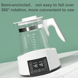 image-1.2L Infant Thermostatic Milk Regulator Kettle Hot Water Smart Insulation Pot Automatic Milk Warming Warm Milk Milk Powder GL41