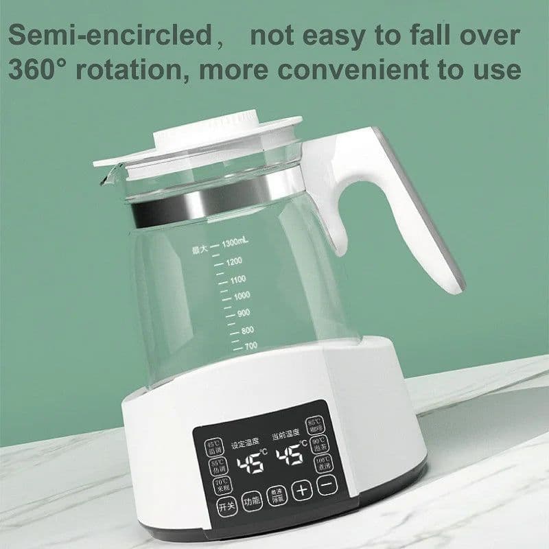 image-1.2L Infant Thermostatic Milk Regulator Kettle Hot Water Smart Insulation Pot Automatic Milk Warming Warm Milk Milk Powder GL41