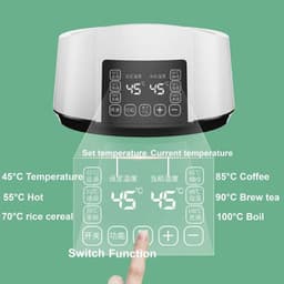 image-1.2L Infant Thermostatic Milk Regulator Kettle Hot Water Smart Insulation Pot Automatic Milk Warming Warm Milk Milk Powder GL41