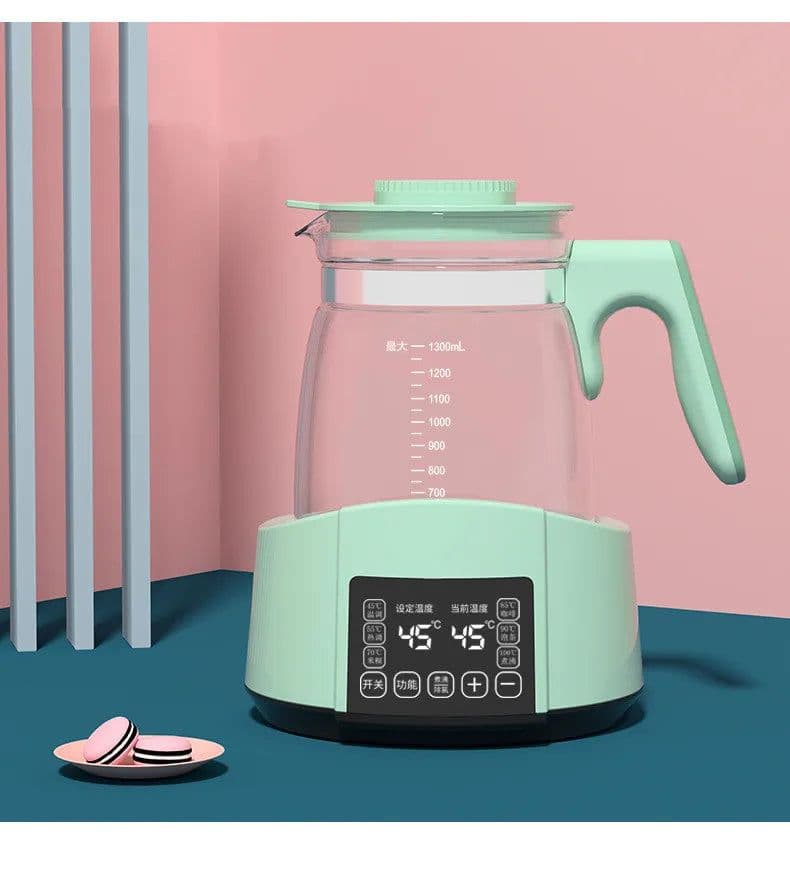 image-1.2L Infant Thermostatic Milk Regulator Kettle Hot Water Smart Insulation Pot Automatic Milk Warming Warm Milk Milk Powder GL41
