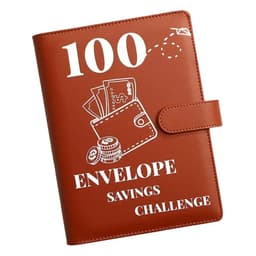 image-100 Day Savings Challenge Binder A5 Savings Challenge Book Motivational Process To Save 5050 Dollars For Journey Funds Pay Off