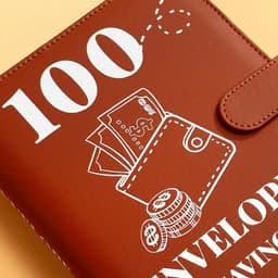 image-100 Day Savings Challenge Binder A5 Savings Challenge Book Motivational Process To Save 5050 Dollars For Journey Funds Pay Off