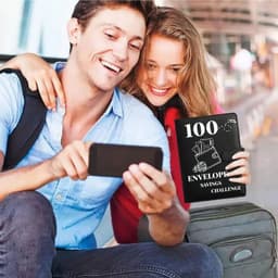 image-100 Day Savings Challenge Binder A5 Savings Challenge Book Motivational Process To Save 5050 Dollars For Journey Funds Pay Off