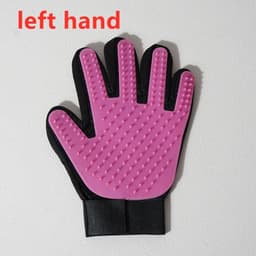 image-Pet Glove Cat Grooming Glove Cat Hair Deshedding Brush Gloves Dog Comb for Cats Bath Hair Remover Clean Massage Brush For Animal