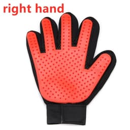 image-Pet Glove Cat Grooming Glove Cat Hair Deshedding Brush Gloves Dog Comb for Cats Bath Hair Remover Clean Massage Brush For Animal