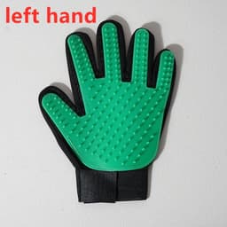 image-Pet Glove Cat Grooming Glove Cat Hair Deshedding Brush Gloves Dog Comb for Cats Bath Hair Remover Clean Massage Brush For Animal