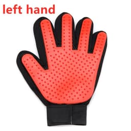 image-Pet Glove Cat Grooming Glove Cat Hair Deshedding Brush Gloves Dog Comb for Cats Bath Hair Remover Clean Massage Brush For Animal