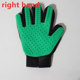 image-Pet Glove Cat Grooming Glove Cat Hair Deshedding Brush Gloves Dog Comb for Cats Bath Hair Remover Clean Massage Brush For Animal