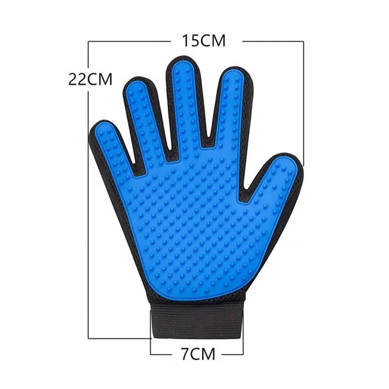 image-Pet Glove Cat Grooming Glove Cat Hair Deshedding Brush Gloves Dog Comb for Cats Bath Hair Remover Clean Massage Brush For Animal
