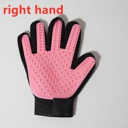 image-Pet Glove Cat Grooming Glove Cat Hair Deshedding Brush Gloves Dog Comb for Cats Bath Hair Remover Clean Massage Brush For Animal