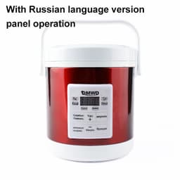 image-DMWD 12V 24V Mini Car Truck Rice Cooker Soup Porridge Cooking Machine Food Steamer Electric Heating Lunch Box Meal Heater Warmer