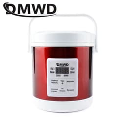 image-DMWD 12V 24V Mini Car Truck Rice Cooker Soup Porridge Cooking Machine Food Steamer Electric Heating Lunch Box Meal Heater Warmer