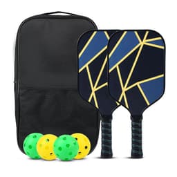 image-Pickleball Paddles USAPA Approved Set Rackets Honeycomb Core 4 Balls Portable Racquet Cover Carrying Bag Gift Kit Indoor Outdoor