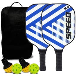 image-Pickleball Paddles USAPA Approved Set Rackets Honeycomb Core 4 Balls Portable Racquet Cover Carrying Bag Gift Kit Indoor Outdoor