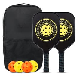 image-Pickleball Paddles USAPA Approved Set Rackets Honeycomb Core 4 Balls Portable Racquet Cover Carrying Bag Gift Kit Indoor Outdoor