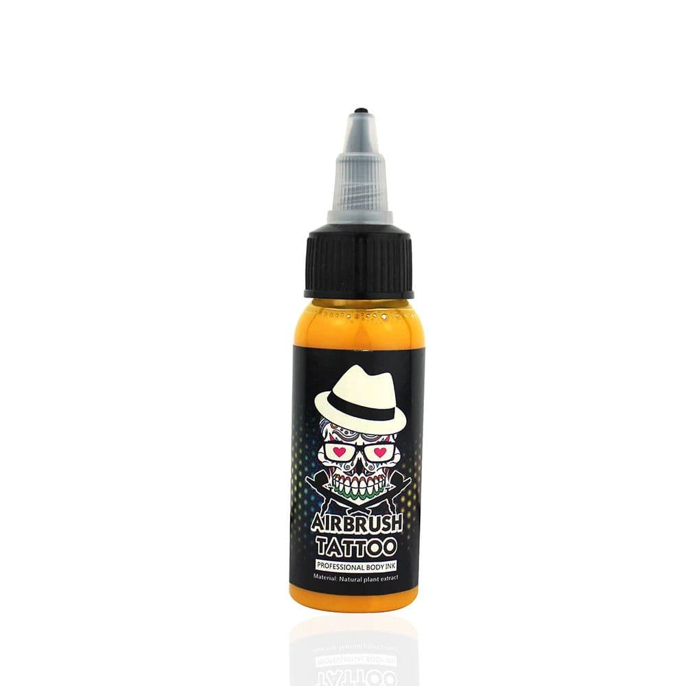image-OPHIR Body Paint Inks Airbrush Temporary Tattoo Pigment 30ML/Bottle 18 Color Common Ink Pigments for Choosing_ TA053