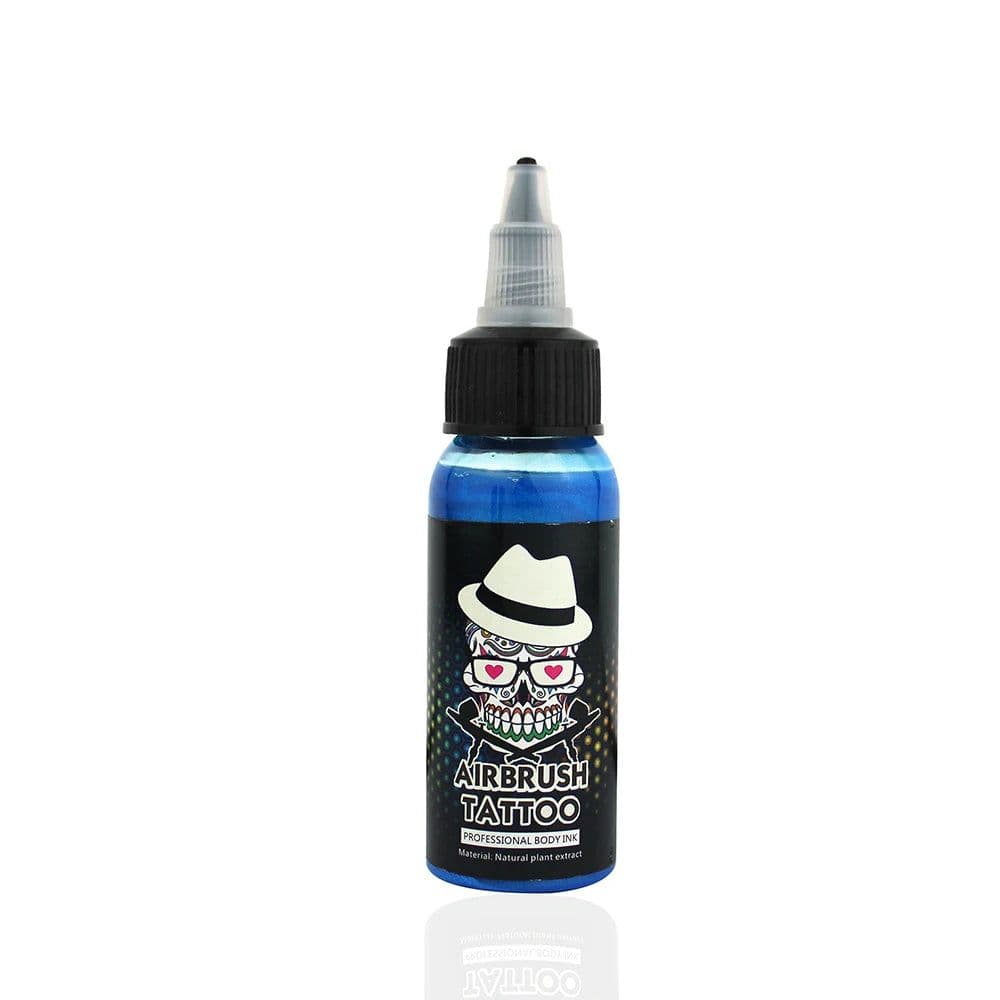 image-OPHIR Body Paint Inks Airbrush Temporary Tattoo Pigment 30ML/Bottle 18 Color Common Ink Pigments for Choosing_ TA053