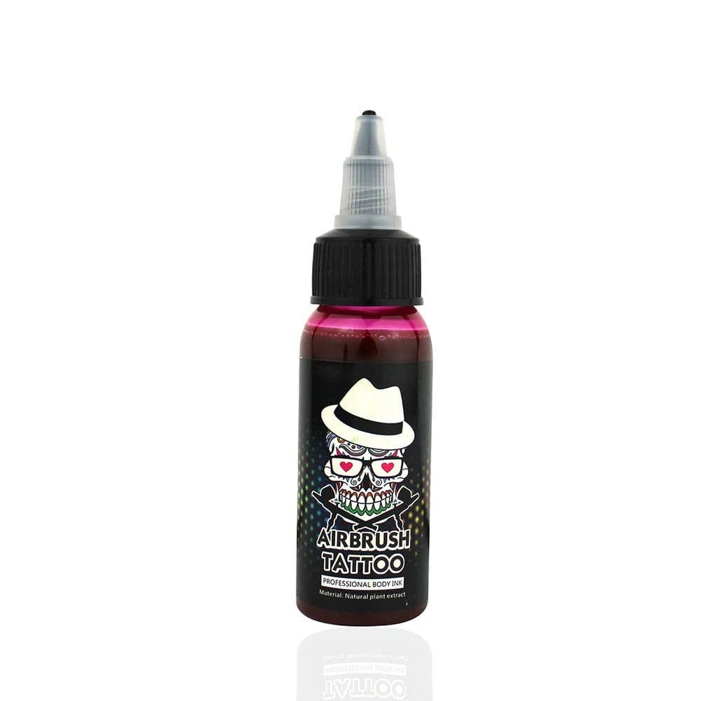 image-OPHIR Body Paint Inks Airbrush Temporary Tattoo Pigment 30ML/Bottle 18 Color Common Ink Pigments for Choosing_ TA053