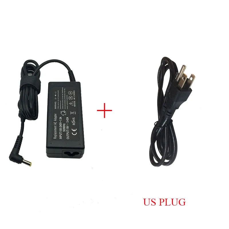image-19V 3.42A 65W 5.5*1.7mm AC Laptop Charger Adapter For Acer Aspire 5315 5630 5735 5920 5535 5738 6920 6530G 7739Z Power Supply
