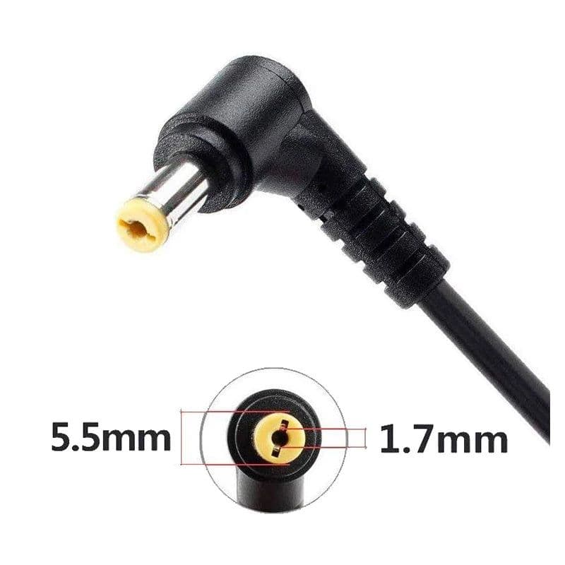 image-19V 3.42A 65W 5.5*1.7mm AC Laptop Charger Adapter For Acer Aspire 5315 5630 5735 5920 5535 5738 6920 6530G 7739Z Power Supply