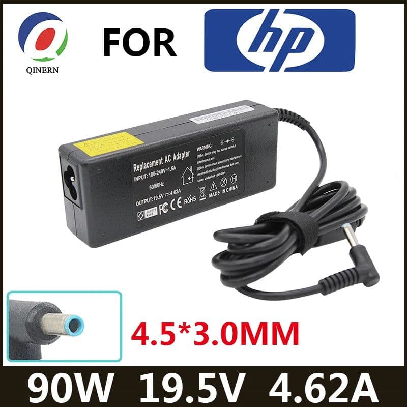 image-19.5V 4.62A 90W 4.5*3.0mm Laptop Charger Adapter For Envy Sleekbook 15 17 M6 M7 Pavilion 11 14 Elitebook Folio 1040 Stream 13