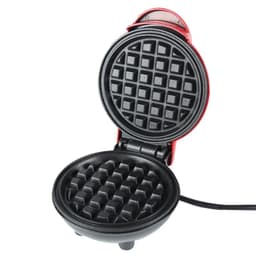 image-Electric Waffle Machine Portable Home Breakfast Machine Waffle Maker Breakfast Love Heart Shaped Waffle Maker Cooking Appliance