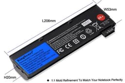 image-KingSener Laptop Battery for Lenovo Thinkpad X270 X260 X240 X240S X250 T450 T470P T440S K2450 W550S 45N1136 45N1738 68+